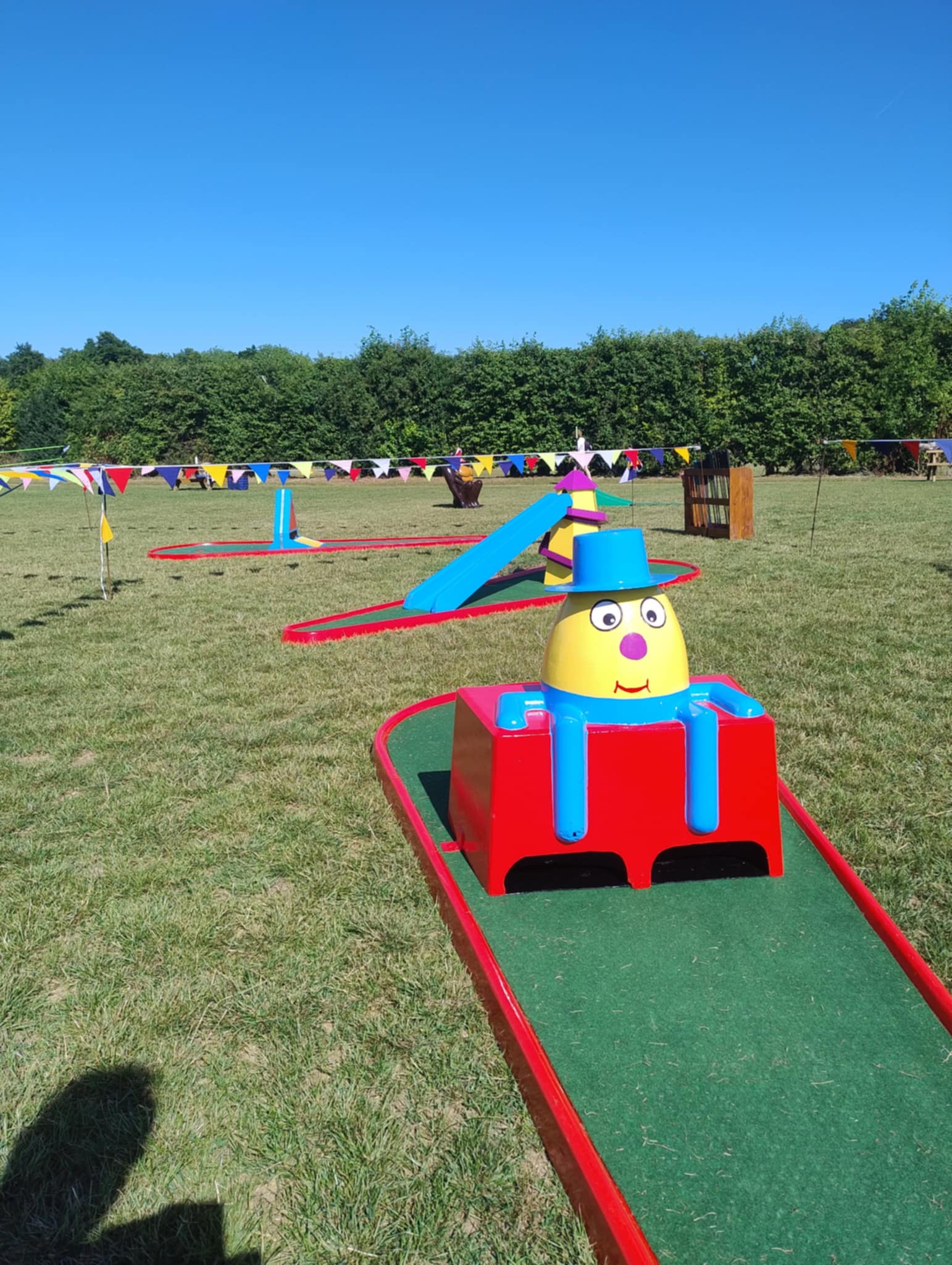 crazy golf hire