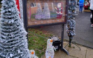 Bespoke Winter Wonderland Light up Sign hire