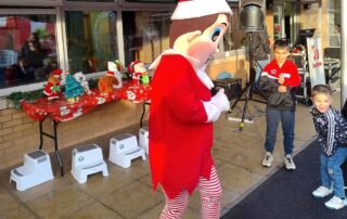 Christmas Mascots hire