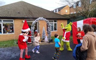 Christmas Mascots hire