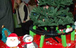Christmas Tree Train & Toy Table hire