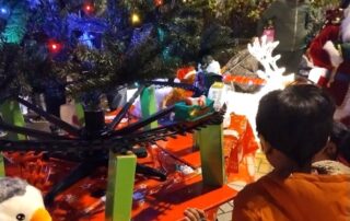 Christmas Tree Train & Toy Table hire