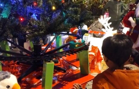 Christmas Tree Train & Toy Table hire