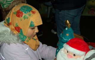 Christmas Tree Train & Toy Table hire