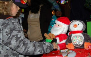 Christmas Tree Train & Toy Table hire