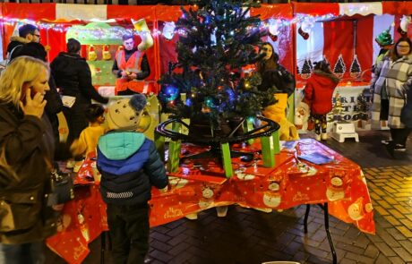 Christmas Tree Train & Toy Table hire