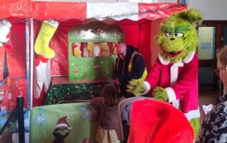 Down a Grinch Festive Side Stall hire