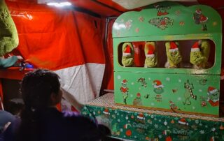 Down a Grinch Festive Side Stall hire