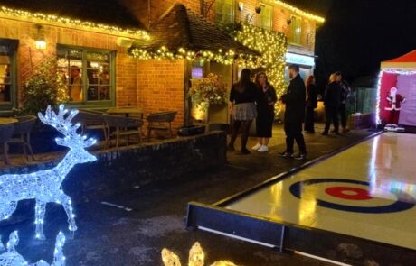 Festive Curling hire