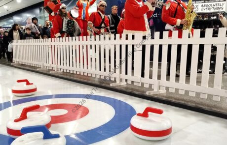 Festive Curling hire
