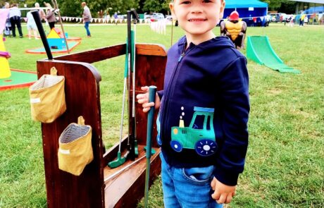 Fete with Crazy Golf hire