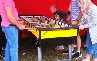 Giant Foosball Table 6 players hire