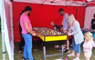 Giant Foosball Table 6 players hire
