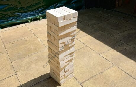 Giant Jenga hire