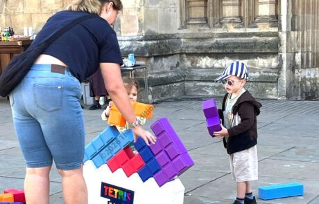 Giant Tetris Tumble Tower hire