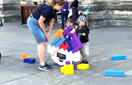Giant Tetris Tumble Tower hire
