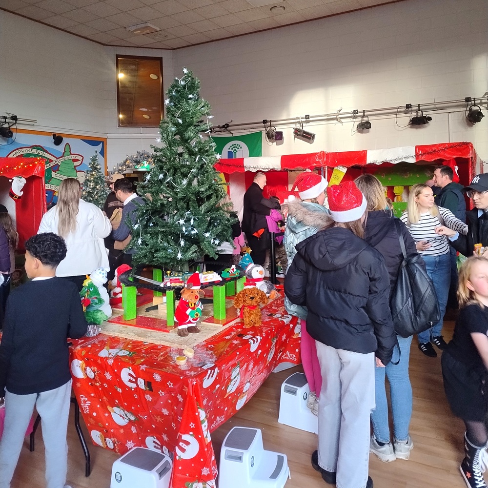 Indoor Christmas Market wonderland hire