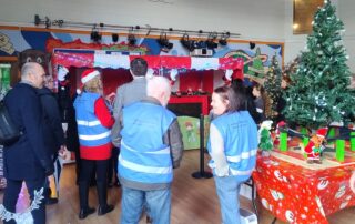Indoor Christmas Market wonderland hire