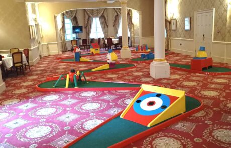 Indoor Crazy Golf hire