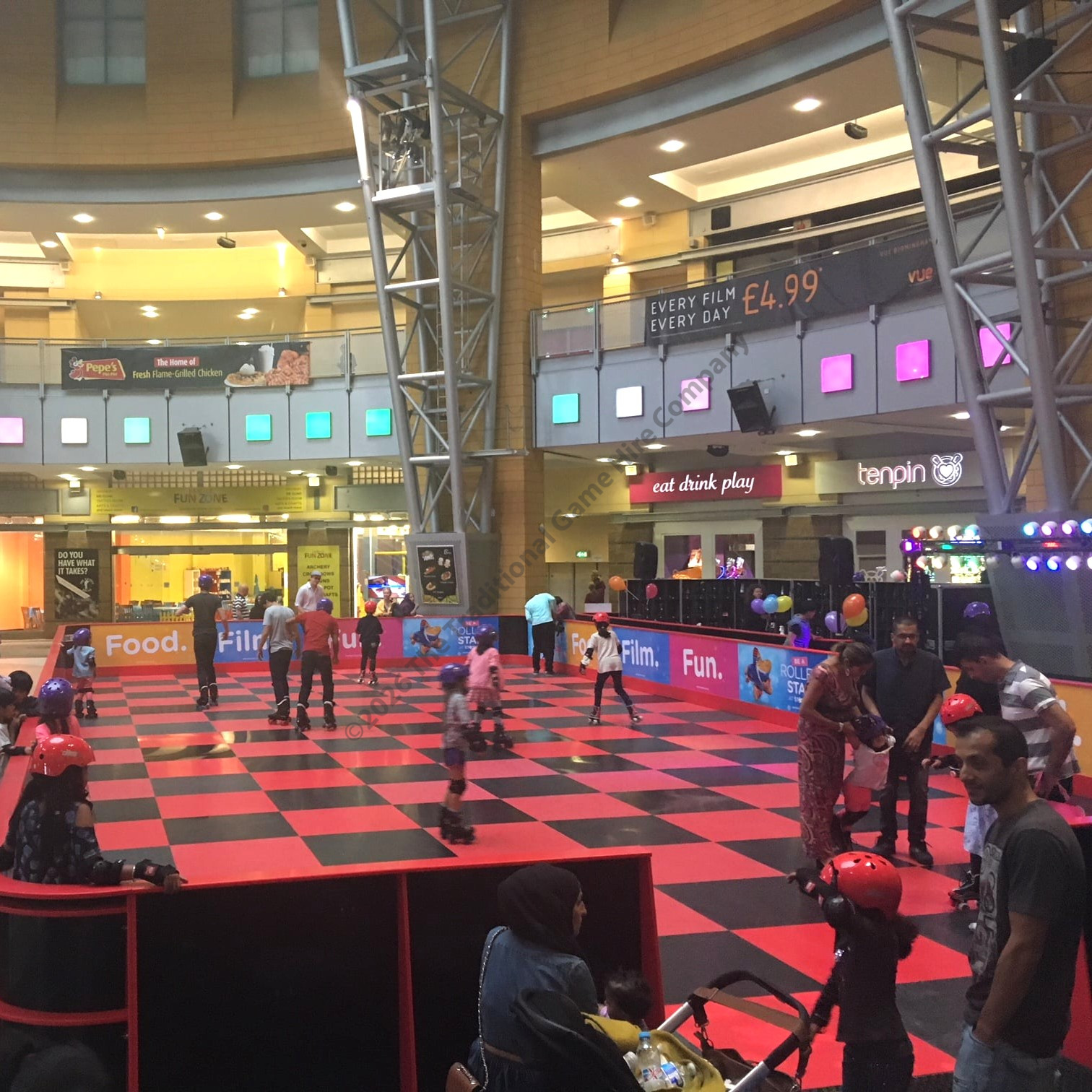 Indoor Roller Rink hire