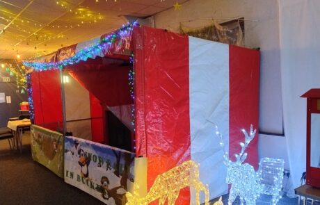 Light up Reindeer & Festive Stalls hire