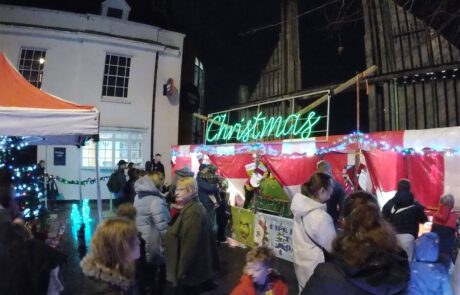 Outdoor Christmas Market wonderland hire
