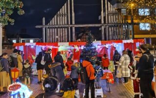 Outdoor Christmas Market wonderland hire