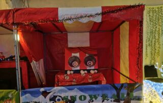 Snowball in a Bucket Festive Stall hire