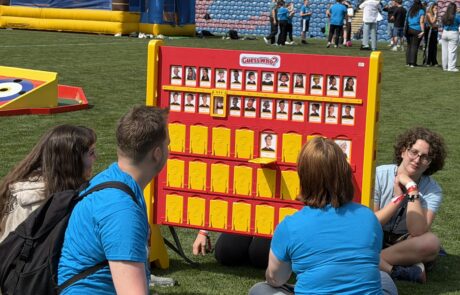 Giant Guess Who hire